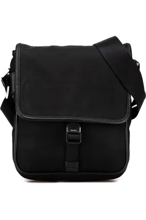 Prada 2013-2024 Tessuto Buckle Kuriertasche