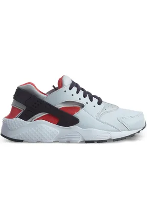 Nike Huarache Run "Pure Platinum/Purple Dynasty" Sneakers