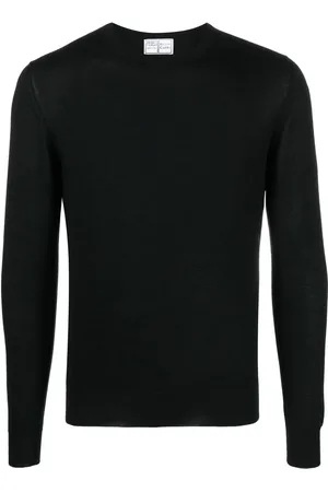 FEDELI Pullover mit Rundhalsausschnitt