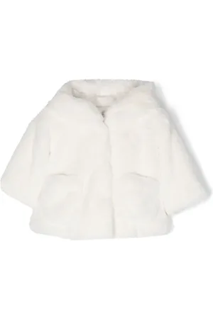 MONNALISA Kapuzenjacke aus Faux Fur
