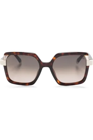 Etnia Barcelona Sonnenbrille mit eckigem Gestell
