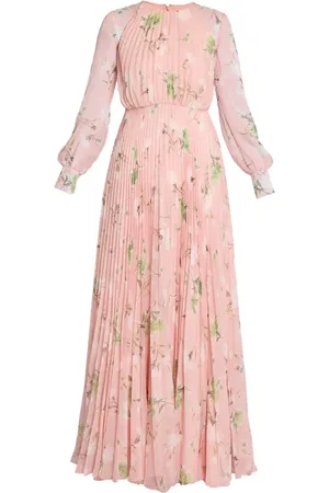 Erdem Maxikleid mit Blumen-Print