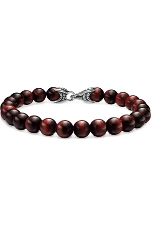 David Yurman Spiritual Beads Armband aus Sterlingsilber 8mm