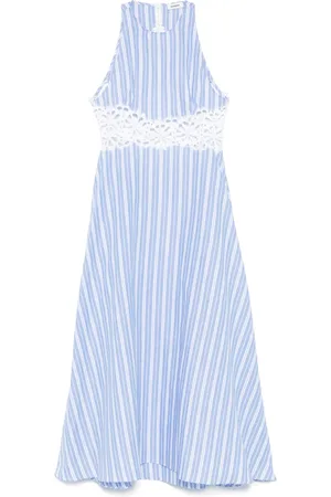Sandro Gestreiftes Maxikleid