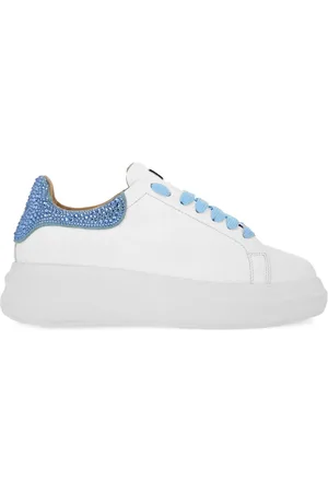 Philipp Plein Plateau-Sneakers mit Kristallen