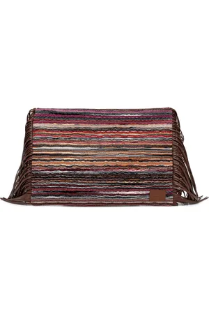 Missoni Clutch mit Fransen