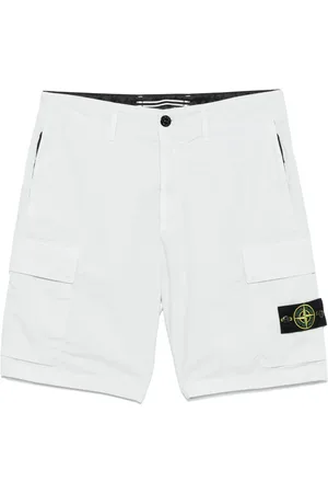 Stone Island Shorts mit Kompass-Patch