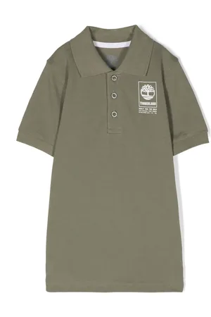 Timberland Poloshirt mit Logo-Print