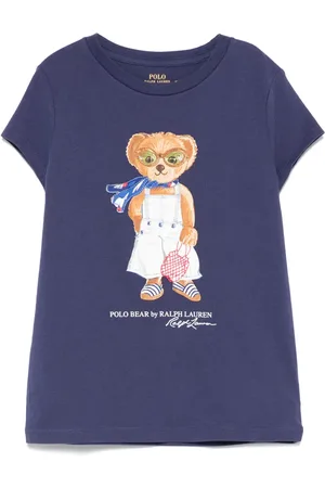 Ralph Lauren T-Shirt mit Polo Bear-Motiv