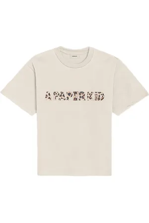 A PAPER KID T-Shirt mit Logo-Print