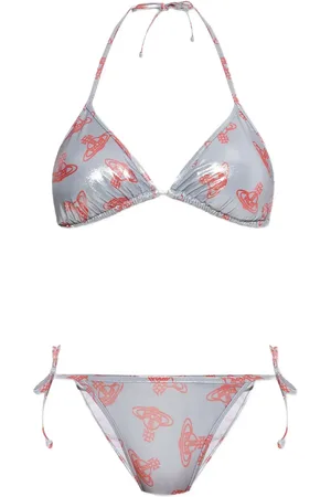 Vivienne Westwood Bikini mit Orb-Print