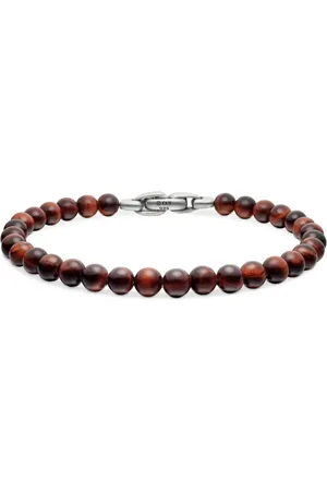 David Yurman Spiritual Beads Armband aus Sterlingsilber 6mm