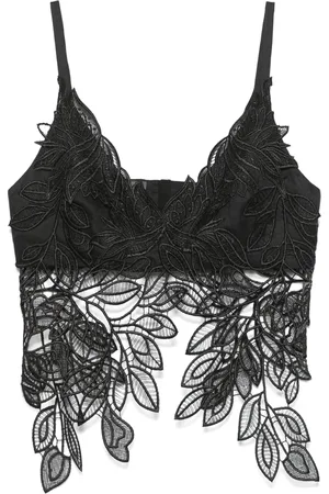Alberta Ferretti Top aus Guipure-Spitze