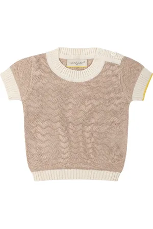 Gensami Gestricktes T-Shirt