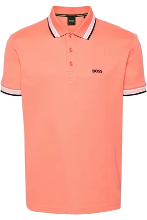 HUGO BOSS Pikee-Poloshirt mit Logo-Stickerei