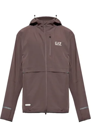 EA7 Jacke mit Logo-Print