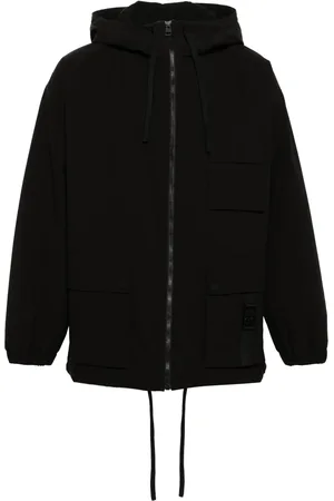HUGO BOSS Ripstop-Kapuzenjacke im Utility-Look