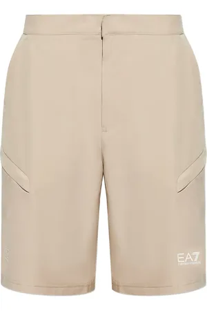 EA7 Shorts mit Logo-Print