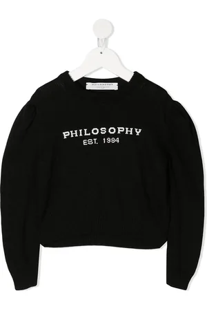 PHILOSOPHY DI LORENZO SERAFINI Gestrickter Pullover mit Logo