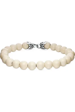 David Yurman Spiritual Beads Armband aus Sterlingsilber 8mm