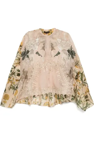BIYAN Bluse mit Stickerei