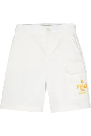 Fendi Shorts mit Logo-Stickerei