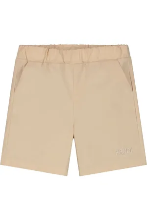 Fendi Shorts mit Logo-Stickerei