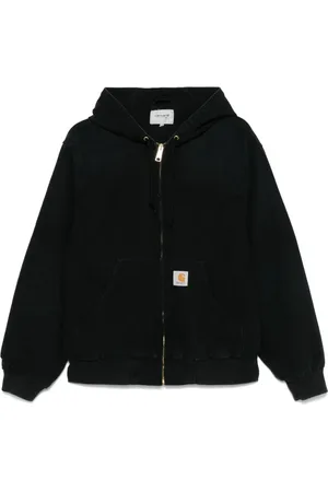 Carhartt Kapuzenjacke mit Logo-Patch
