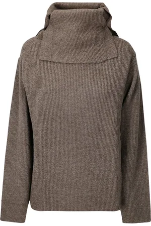 Dawei Gerippter Strickpullover