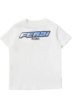 Fendi T-Shirt mit Logo-Print