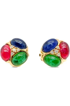 JENNIFER GIBSON JEWELLERY 1980s Grossé Ohrclips