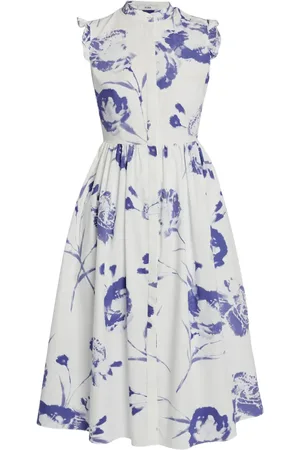 Erdem Kleid mit Blumen-Print