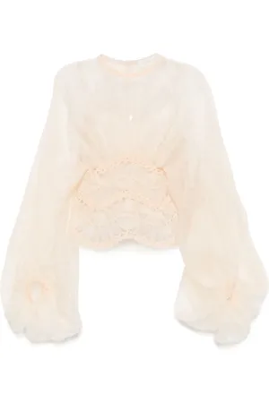 ZIMMERMANN Illuminate Makramee-Bluse