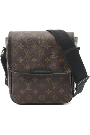 LOUIS VUITTON 2009 Monogram Macassar Bass PM Umhängetasche