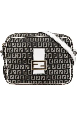 Fendi 2000-2010 Zucchino Canvas Umhängetasche