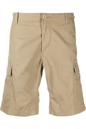 Carhartt Badeshorts mit Logo-Patch