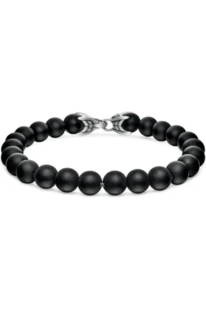 David Yurman Spiritual Beads Armband aus Sterlingsilber 8mm