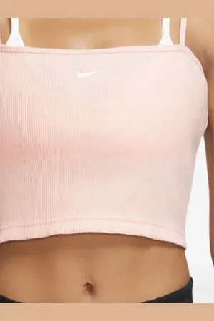 Nike Geripptes Cropped-Top