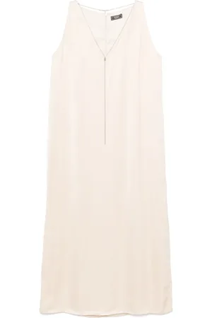 PESERICO SIGN Midikleid mit Monili-Kette