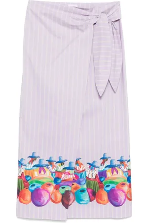 Stella Jean Gestreifter Sarong