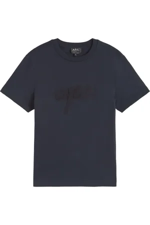 A.P.C. T-Shirt mit Logo-Stickerei