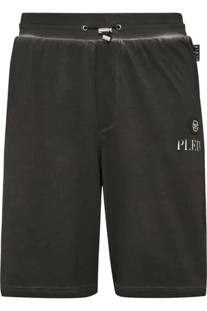Philipp Plein Basic Plein Old Shorts in Batik-Optik