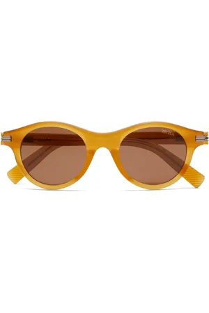 Ermenegildo Zegna Round-frame sunglasses