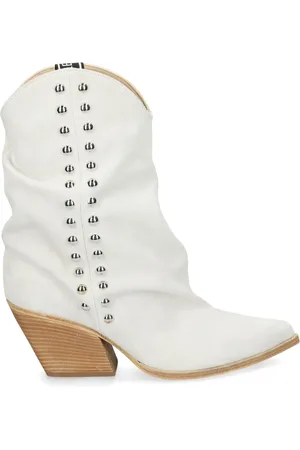 Elena Iachi Wildlederstiefel mit Nieten