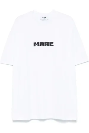 Msgm T-Shirt mit Logo-Stickerei