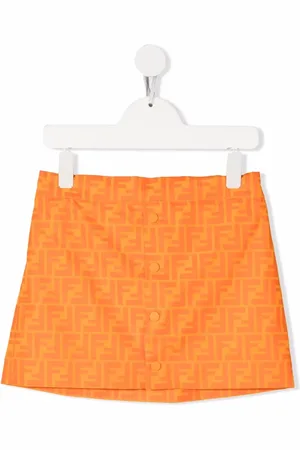 Fendi Rock mit Monogramm-Print