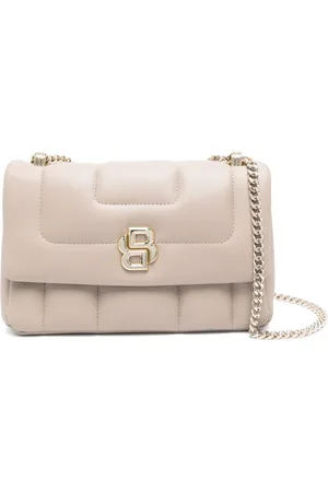 HUGO BOSS Gesteppte Double-B Schultertasche