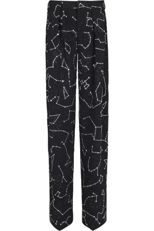 Balmain Constellation Hose mit Stickerei