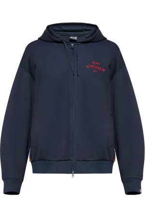 EA7 Hoodie mit Logo-Stickerei