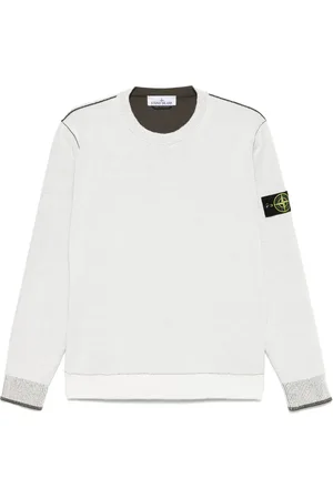 Stone Island Sweatshirt mit Kompass-Patch